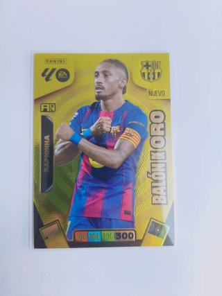 Cromo Raphinha Balón de Oro Adrenalyn 25/26