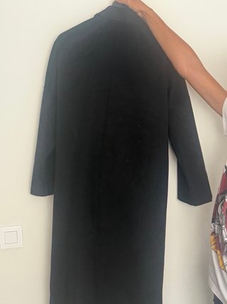Abrigo paño Massimo Dutti negro