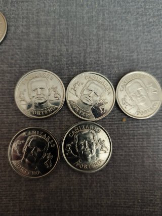 Medallas monedas selección española