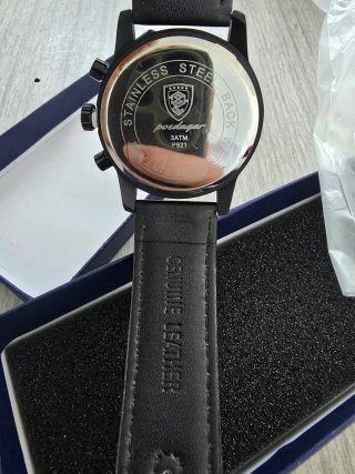 Reloj Cronógrafo Multiesfera Negro