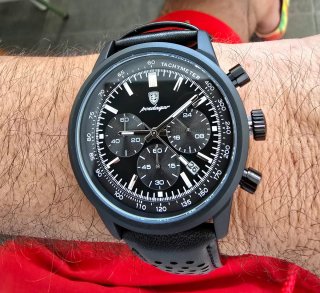 Reloj Cronógrafo Multiesfera Negro