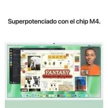 Apple iMac 24 4,5K M4 16GB 256GB Verde Nuevo