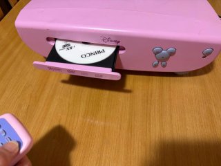 Reproductor DVD Disney Princess Rosa