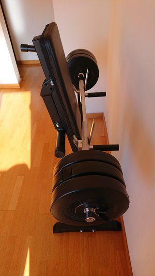 Banco de Pesas Gorilla Sports GS006 36 kg