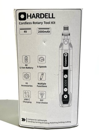 HARDELL Mini Amoladora USB Inalámbrica