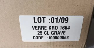 12 Vasos Cerveza Kronenbourg 1664