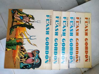 Lote comics adultos FLASH GORDON. 1 al 6