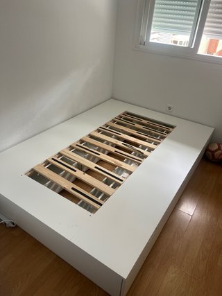 Cama Ikea Nordli Blanca