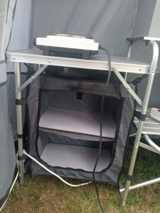 Armario de camping plegable