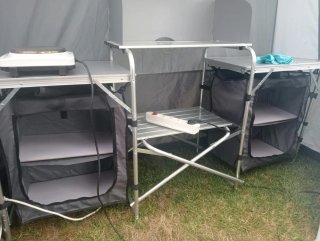 Armario de camping plegable