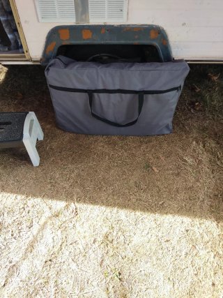 Armario de camping plegable