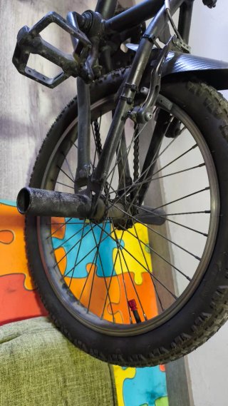 Bmx negra mate