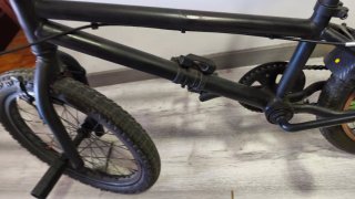 Bmx negra mate