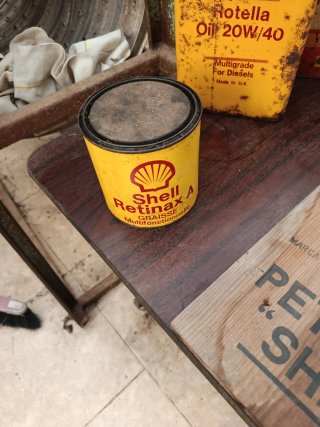 Latas Shell Antiguas Aceite Gasolina