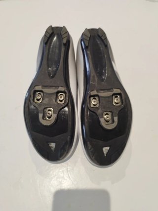 Zapatillas Ciclismo Carretera Blancas