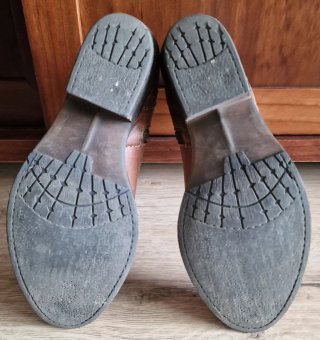 Botines Camila Piel Marrones Talla 36