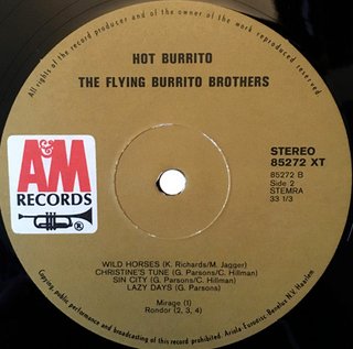LP Flying Burrito Bros Hot Burrito