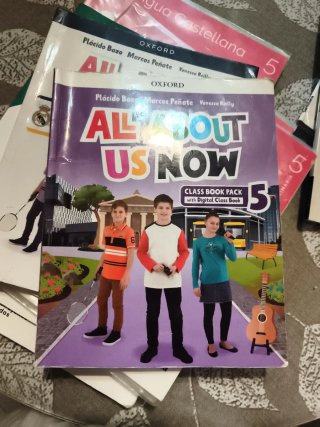 All about Us Now 5 Class Book (Spain)