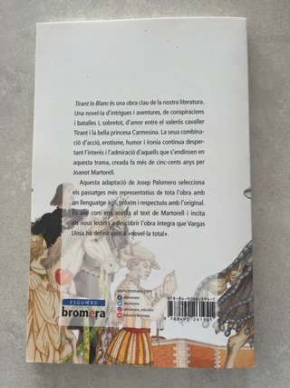 Tirant lo Blanc – Joanot Martorell | Adaptación