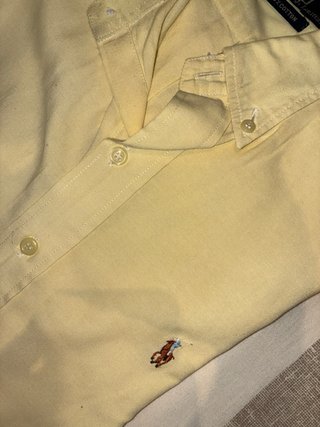 Camisa Polo Ralph Lauren Amarilla