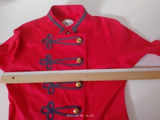 Blazer estilo militar Almatrichi Alamares Talla 42