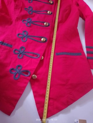 Blazer estilo militar Almatrichi Alamares Talla 42