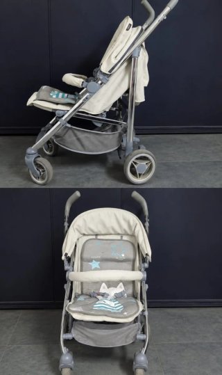 Silla de paseo ligera y plegable