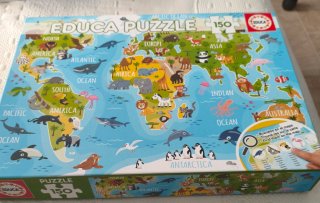 Puzzle Educa Mundo Animal 150 Piezas