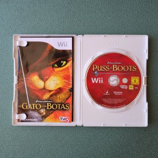 El Gato con Botas Wii Nintendo