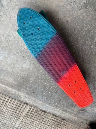 Monopatín Cruiser Skateboard Oxelo Big Yamba 120