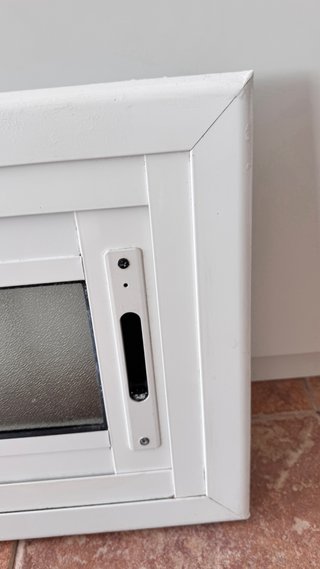 Ventana corredera aluminio 128x29