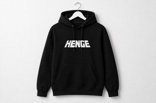 Sudadera Henge Negra todas las tallas
