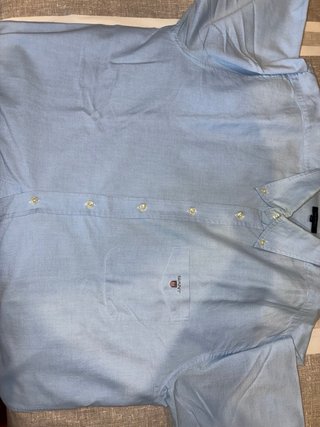Camisa Gant Azul Oxford