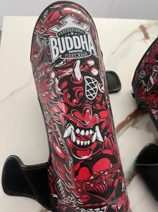 Espinilleras Kick Boxing Buddha