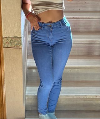 Vaqueros largos azules