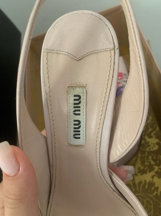 Miu Miu Scarpe con Tacco Floreali