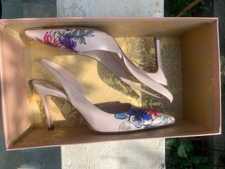 Miu Miu Scarpe con Tacco Floreali