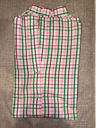 Camisa Polo del Hierro Cuadros L
