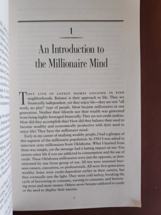 The Millionaire Mind. Thomas J. Stanley