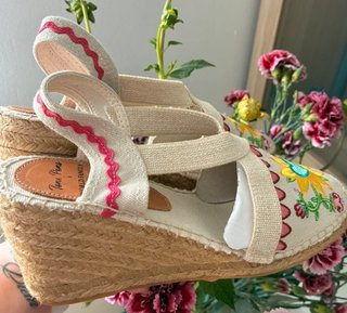 Alpargatas Toni Pons Beige Multicolor Talla 39