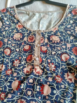 Blusa Talla Grande Estampada Floral