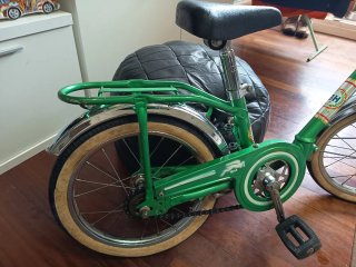 Bicicleta BH Infantil Plegable Verde