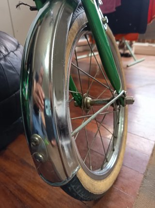Bicicleta BH Infantil Plegable Verde