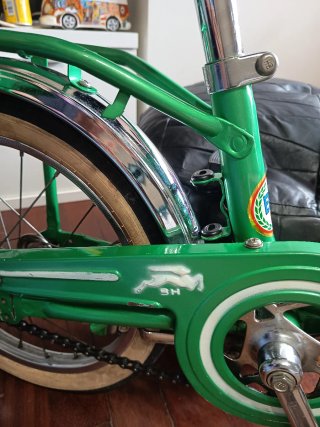 Bicicleta BH Infantil Plegable Verde