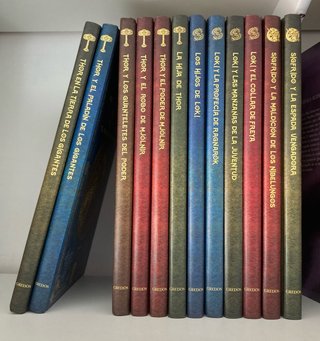 Lote mitología nórdica (12 libros)