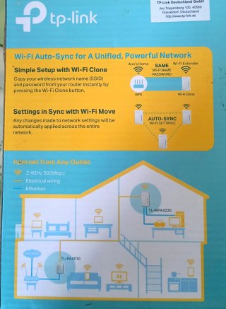 TP-Link AV600 Powerline Adaptador