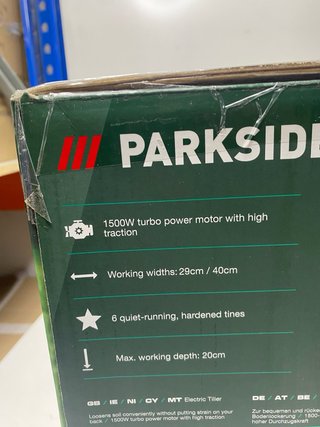 : Cultivador Eléctrico Parkside 1500W