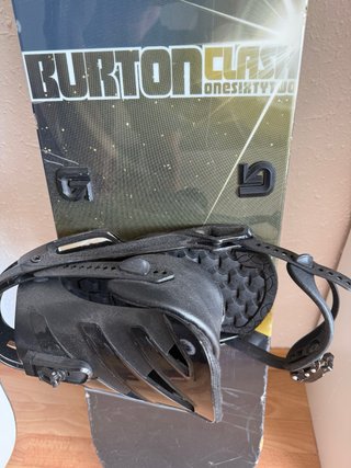 Tabla Snowboard Burton Clash Fijaciones Salomon