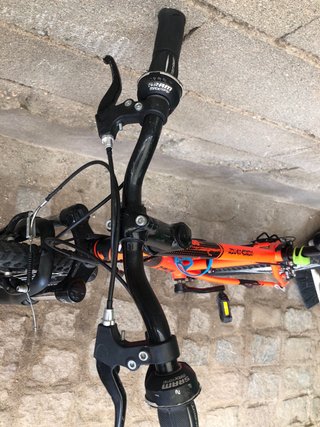 Bicicleta de Montaña Naranja