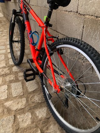 Bicicleta de Montaña Naranja